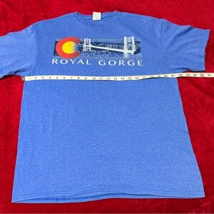 Large Royal Gorge CO Unisex t-shirt From a smoke free home C Pics 4 measurements